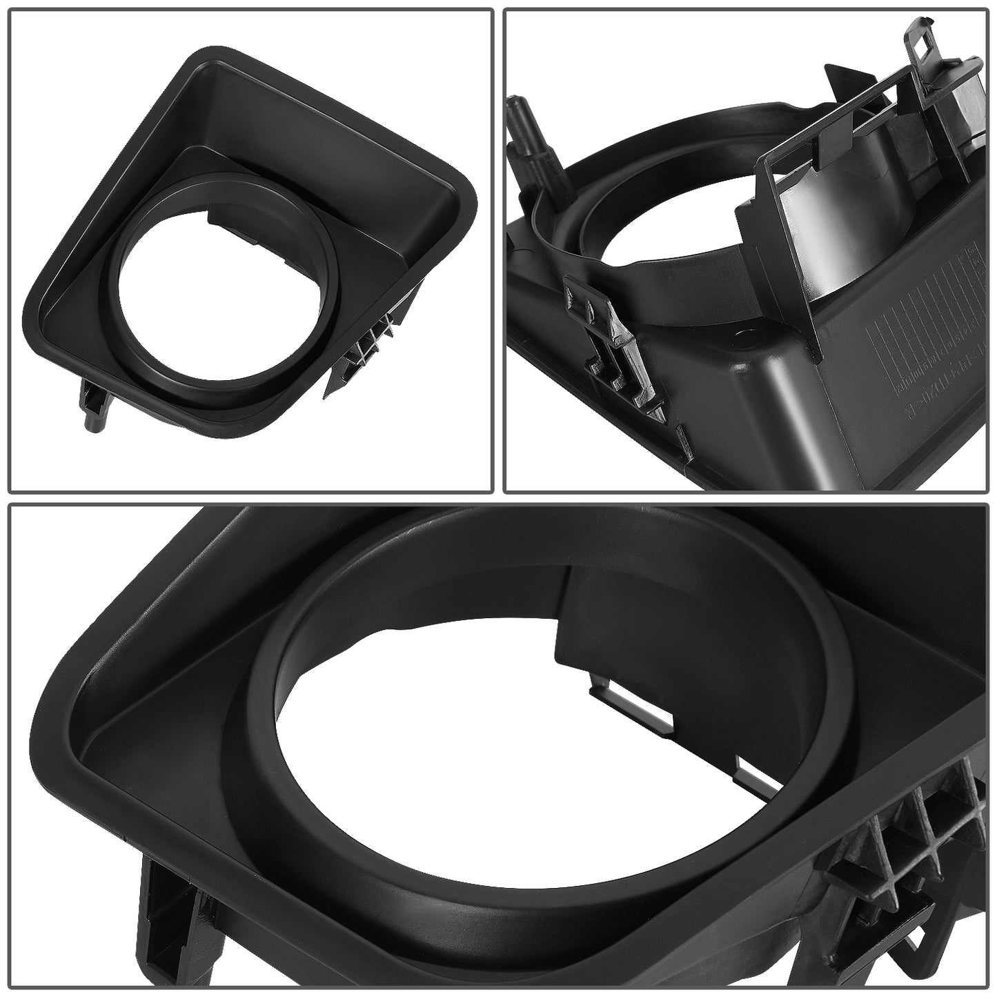FAROS DE NIEBLA 14-21 TOYOTA TUNDRA - LED PROJECTOR - WITH SWITCH AND BEZEL - SMOKE