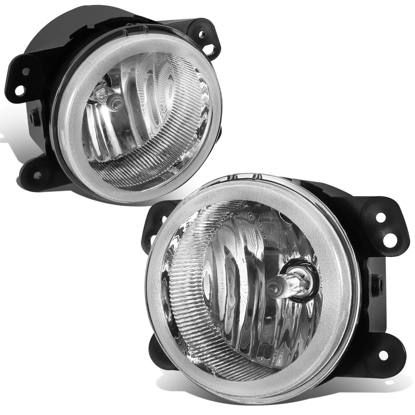 FAROS DE NIEBLA 05-10 CHRYSLER 300 C SRT8 TOURING LIMITED S / 06-10 CHRYSLER PT CRUISER / 2009 DODGE JOURNEY / 05-07 DODGE MAGNUM / 07-18 JEEP WRANGLER - H10 BULB - CLEAR