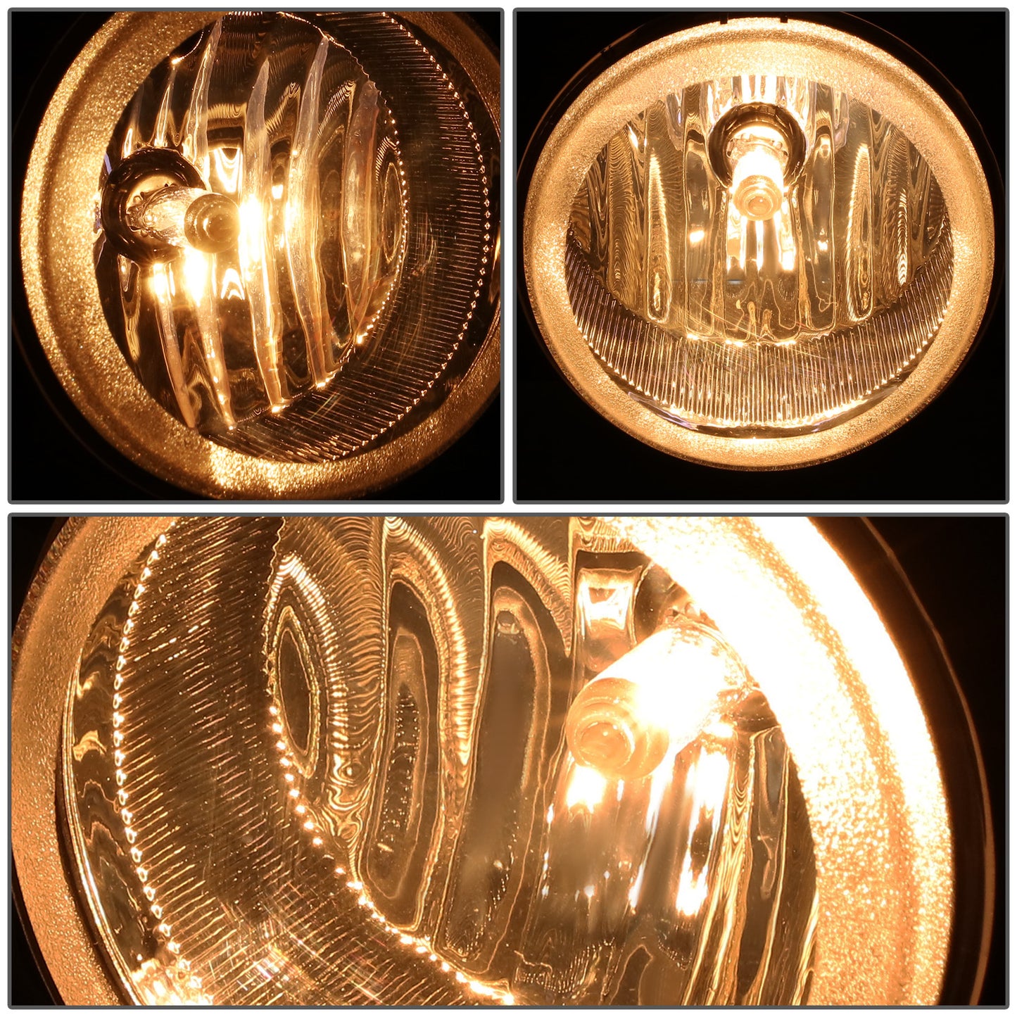 FAROS DE NIEBLA 05-10 CHRYSLER 300 C SRT8 TOURING LIMITED S / 06-10 CHRYSLER PT CRUISER / 2009 DODGE JOURNEY / 05-07 DODGE MAGNUM / 07-18 JEEP WRANGLER - H10 BULB - SMOKED