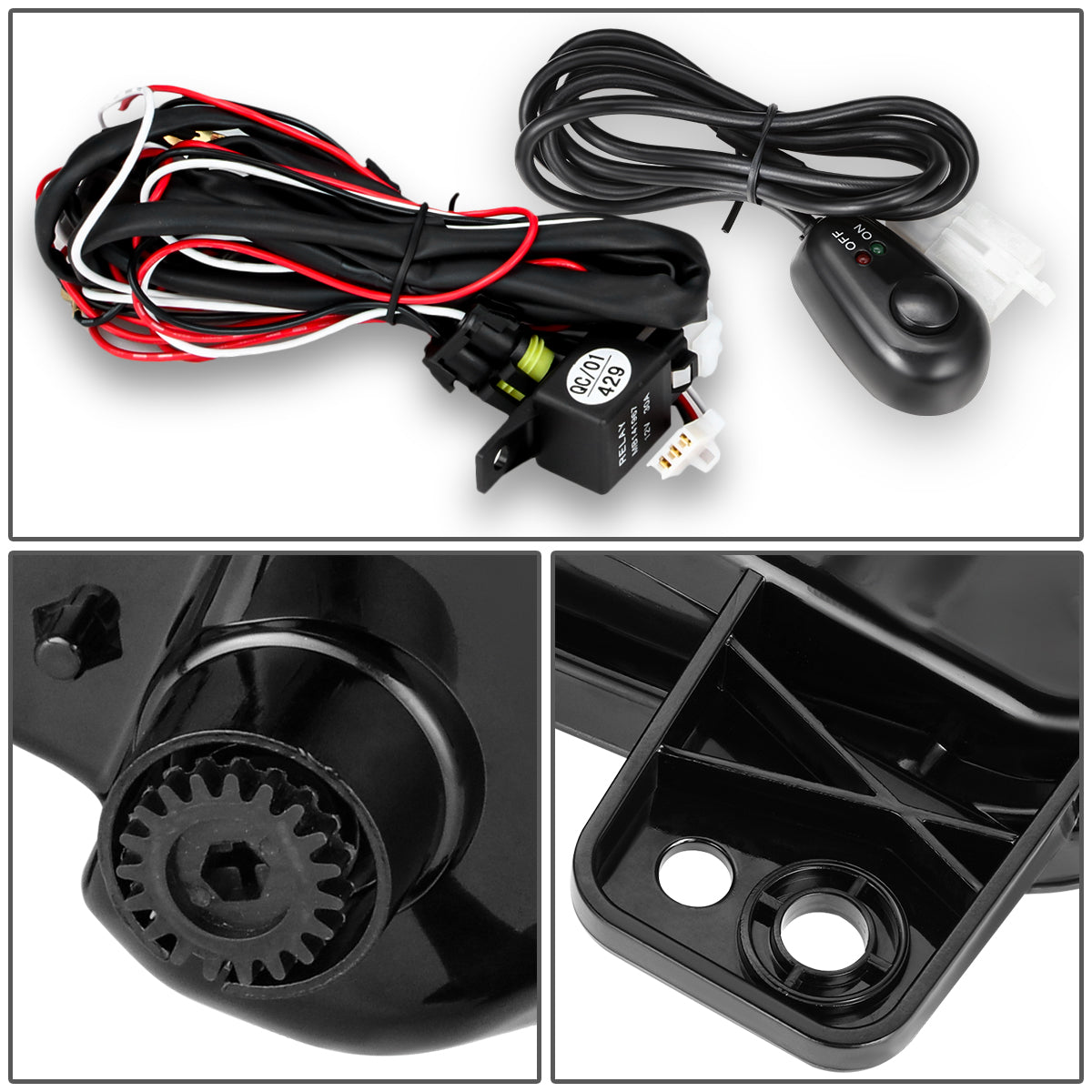 FAROS DE NIEBLA 16-18 GMC SIERRA 1500 / 2018 GMC SIERRA 1500 LIMITED - FULL LED - CLEAR