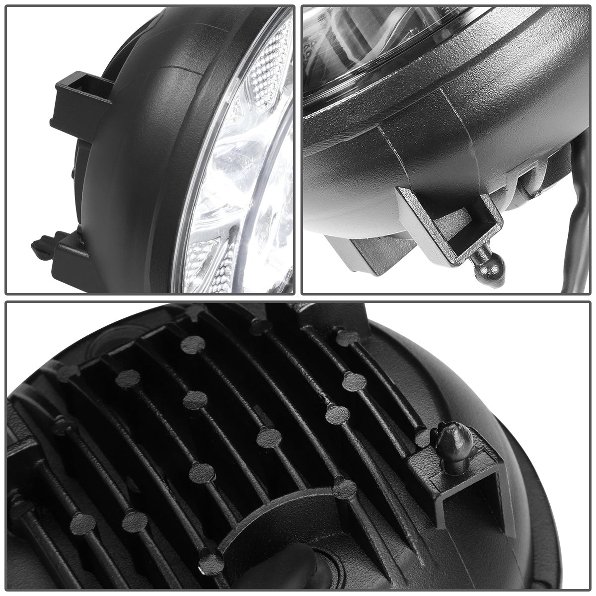 FAROS DE NIEBLA 07-14 GMC SIERRA 2500HD 3500HD / 07-13 GMC SIERRA 1500,CLEAR