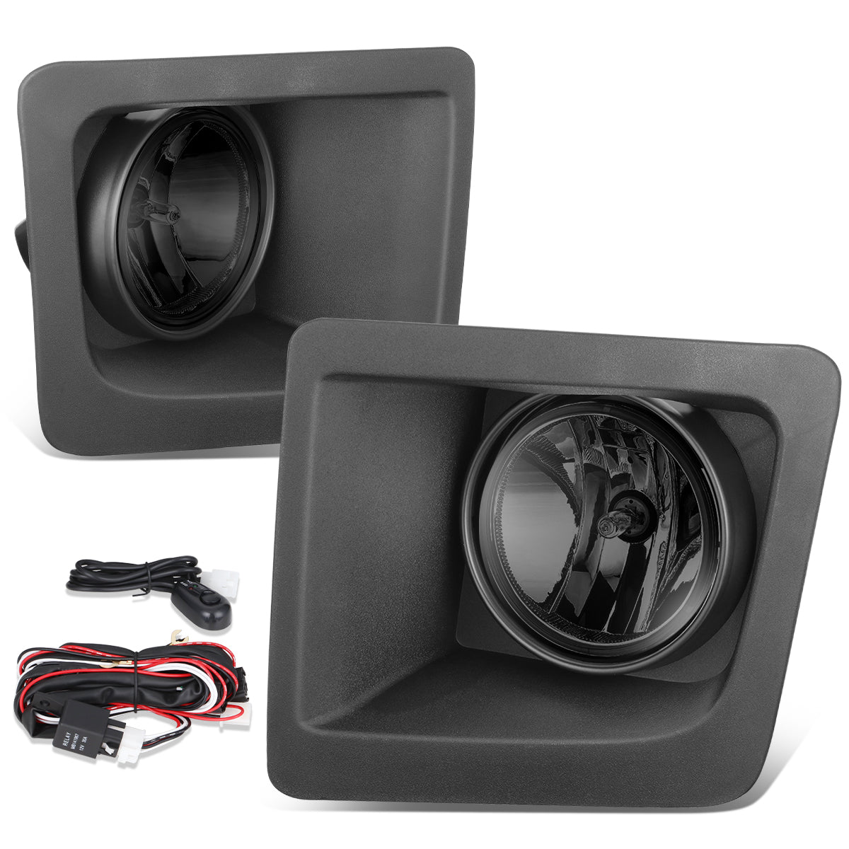 FAROS DE NIEBLA 14-15 GMC SIERRA 1500 - 5202 BULB - SMOKED