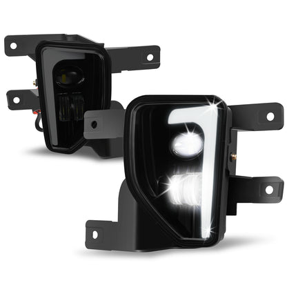 FAROS DE NIEBLA 2016 2017 2018 CHEVY SILVERADO 1500 DRIVING BUMPER LAMPS – SMOKE LENS, WITHOUT WIRE SWITCH
