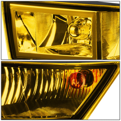 FAROS DE NIEBLA 07-14 CADILLAC ESCALADE , ESV / 07-13 ESCALADE EXT - WITH SWITCH AND BEZEL - H10 BULB - AMBER