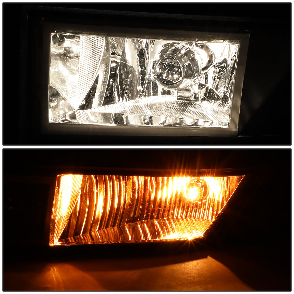 FAROS DE NIEBLA 07-14 CADILLAC ESCALADE , ESV / 07-13 ESCALADE EXT - WITH SWITCH AND BEZEL - H10 BULB - SMOKE