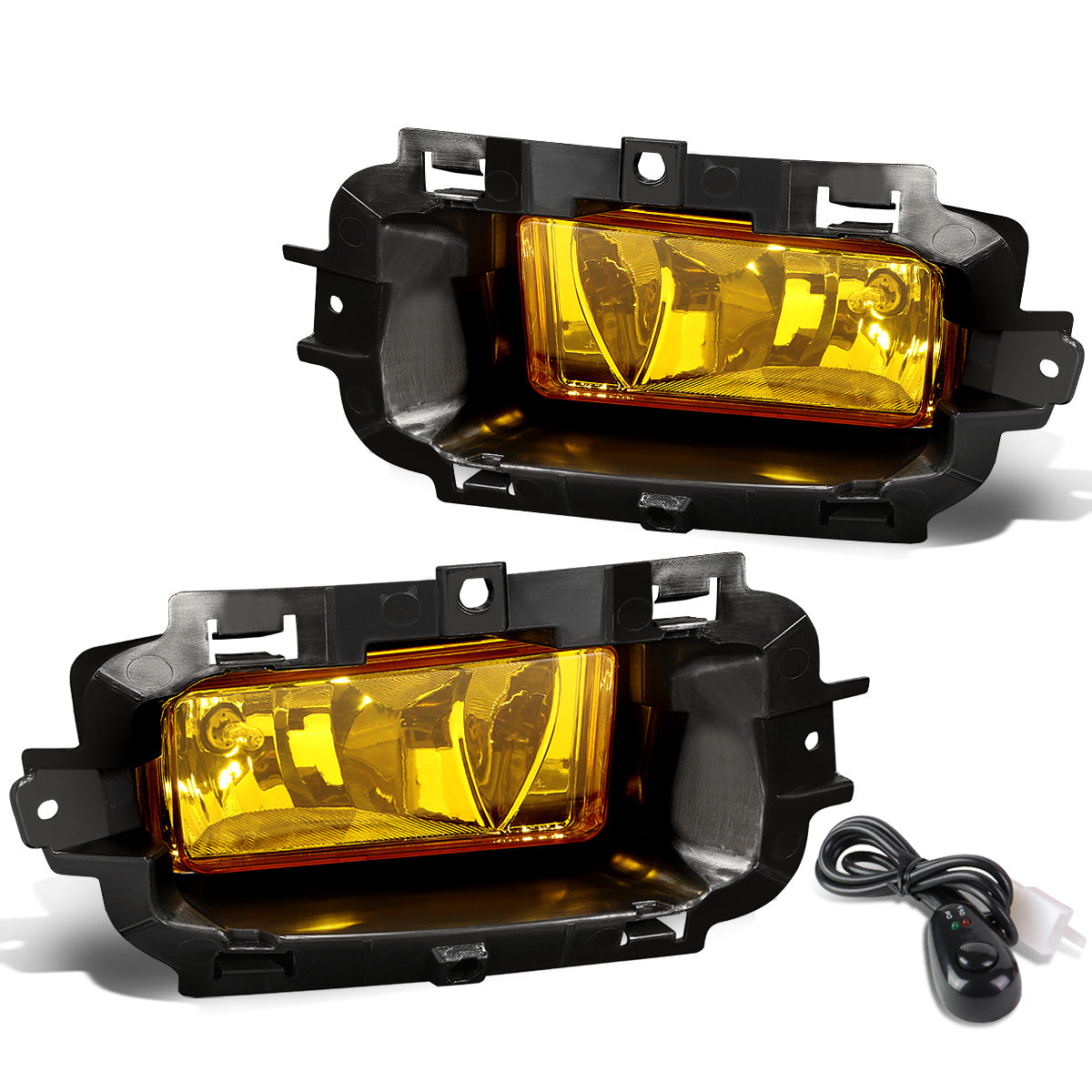 FAROS DE NIEBLA 14-15 CHEVY SILVERADO - WITH SWITCH - 5202 BULB - AMBER