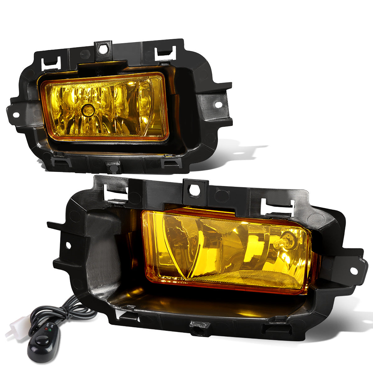 FAROS DE NIEBLA 14-15 CHEVY SILVERADO - WITH SWITCH - 5202 BULB - AMBER