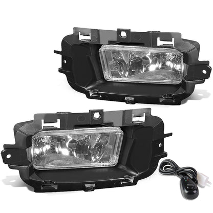 FAROS DE NIEBLA 14-15 CHEVY SILVERADO - WITH SWITCH - 5202 BULB - CHROME / CLEAR