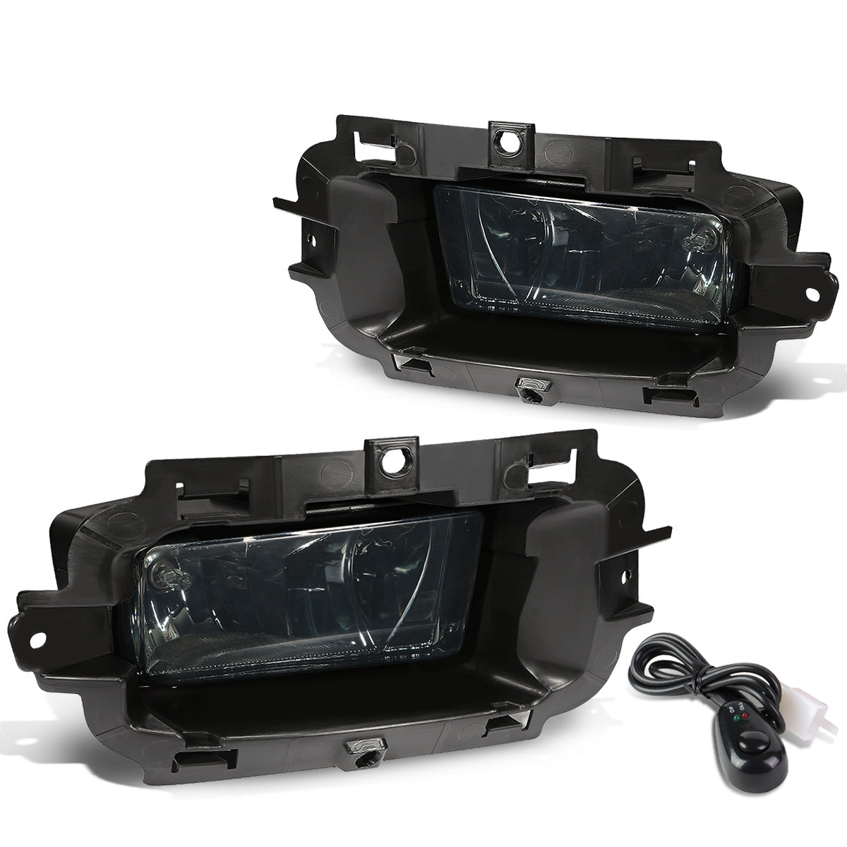 FAROS DE NIEBLA 14-15 CHEVY SILVERADO - WITH SWITCH - 5202 BULB - SMOKE