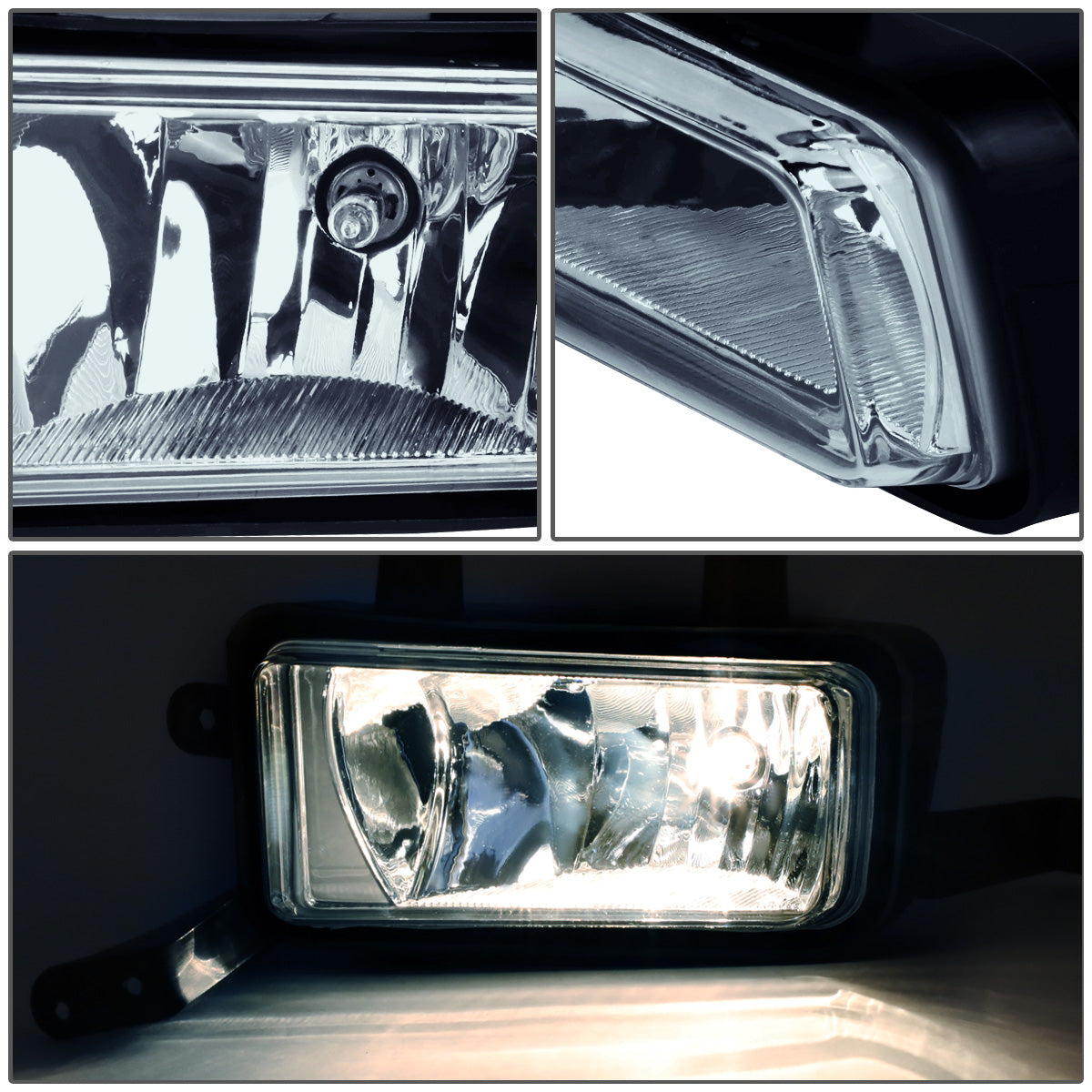 FAROS DE NIEBLA 15-20 CHEVY TAHOE, SUBURBAN, GMC YUKON, YUKON XL / 16-19 SUBURBAN 3500 HD - WITH SWITCH - 5202 BULB - SMOKE
