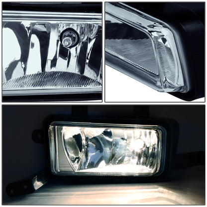 FAROS DE NIEBLA 15-20 CHEVY TAHOE, SUBURBAN, GMC YUKON, YUKON XL / 16-19 SUBURBAN 3500 HD - WITH SWITCH - 5202 BULB - SMOKE