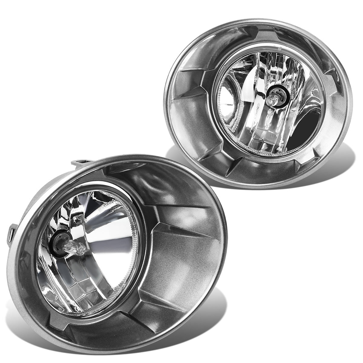 FAROS DE NIEBLA 10-13 CHEVY CAMARO - WITH BEZEL - 5202 BULB - CHROME / CLEAR
