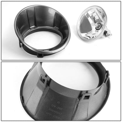 FAROS DE NIEBLA 10-13 CHEVY CAMARO - WITH BEZEL - 5202 BULB - CHROME / CLEAR