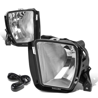 FAROS DE NIEBLA 13-18  RAM 1500 - WITH SWITCH - CHROME / CLEAR