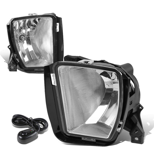 FAROS DE NIEBLA 13-18  RAM 1500 - WITH SWITCH - CHROME / CLEAR