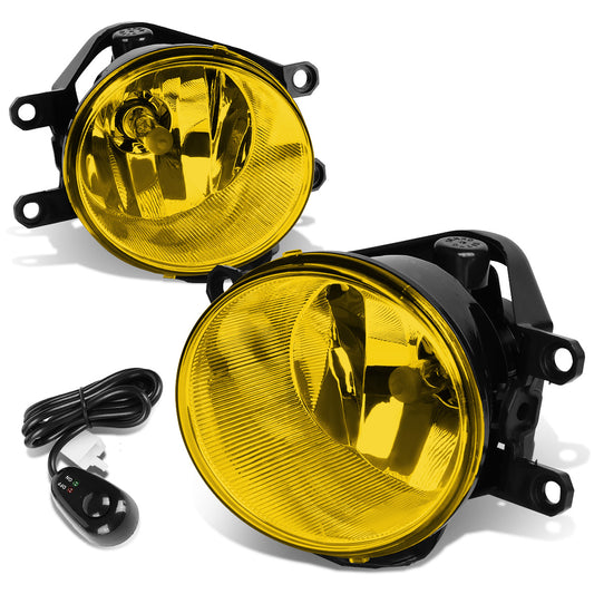 FAROS DE NIEBLA 15-16 TOYOTA RAV4 / 14-15 4RUNNER, LEXUS CT200H, GS350, IS250, IS350, RX350, RX450H / 14-16 COROLLA / 13-15 LEXUS ES300H / 14-18 HIGHLANDER / 12-15 PRIUS / 12-14 PRIUS C / 15-18 TACOMA / 13-16 TUNDRA - WITH SWITCH - H16 BULB - AMBER