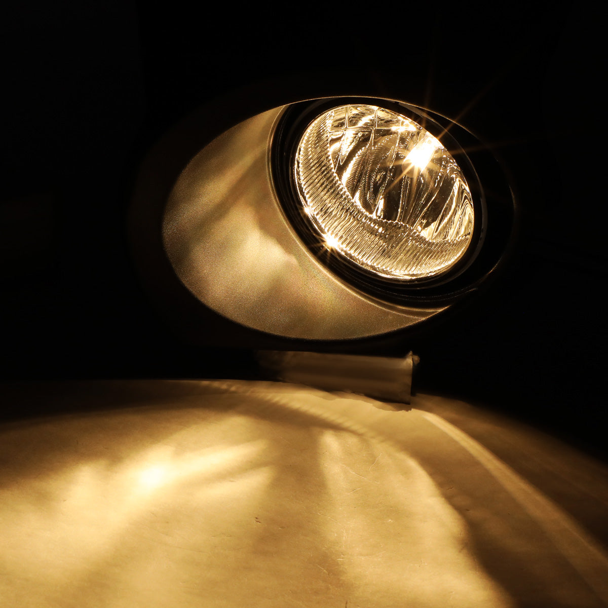 FAROS DE NIEBLA 09-14 FORD F-150 - WITH SWITCH AND BEZEL - H10 BULB - AMBER