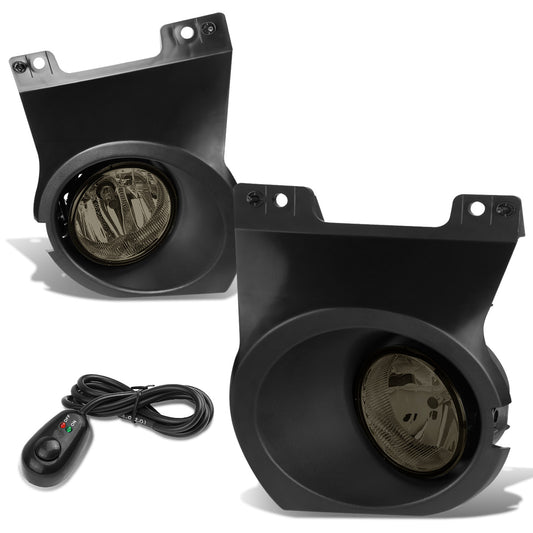 FAROS DE NIEBLA 09-14 FORD F-150 - WITH SWITCH AND BEZEL - H10 BULB - SMOKE