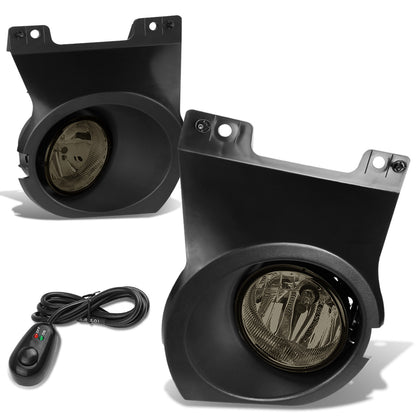 FAROS DE NIEBLA 09-14 FORD F-150 - WITH SWITCH AND BEZEL - H10 BULB - SMOKE