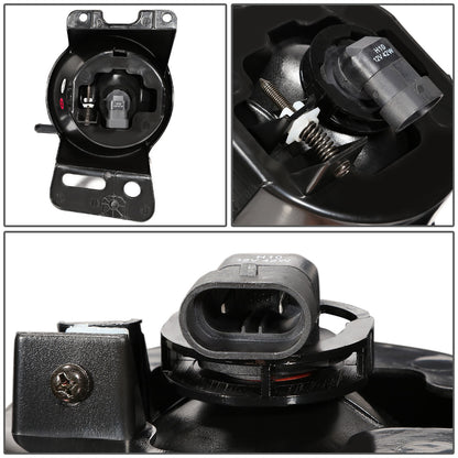 FAROS DE NIEBLA 06-08 FORD F-150, LINCOLN MARK LT - WITH SWITCH - H10 BULB - CHROME / CLEAR