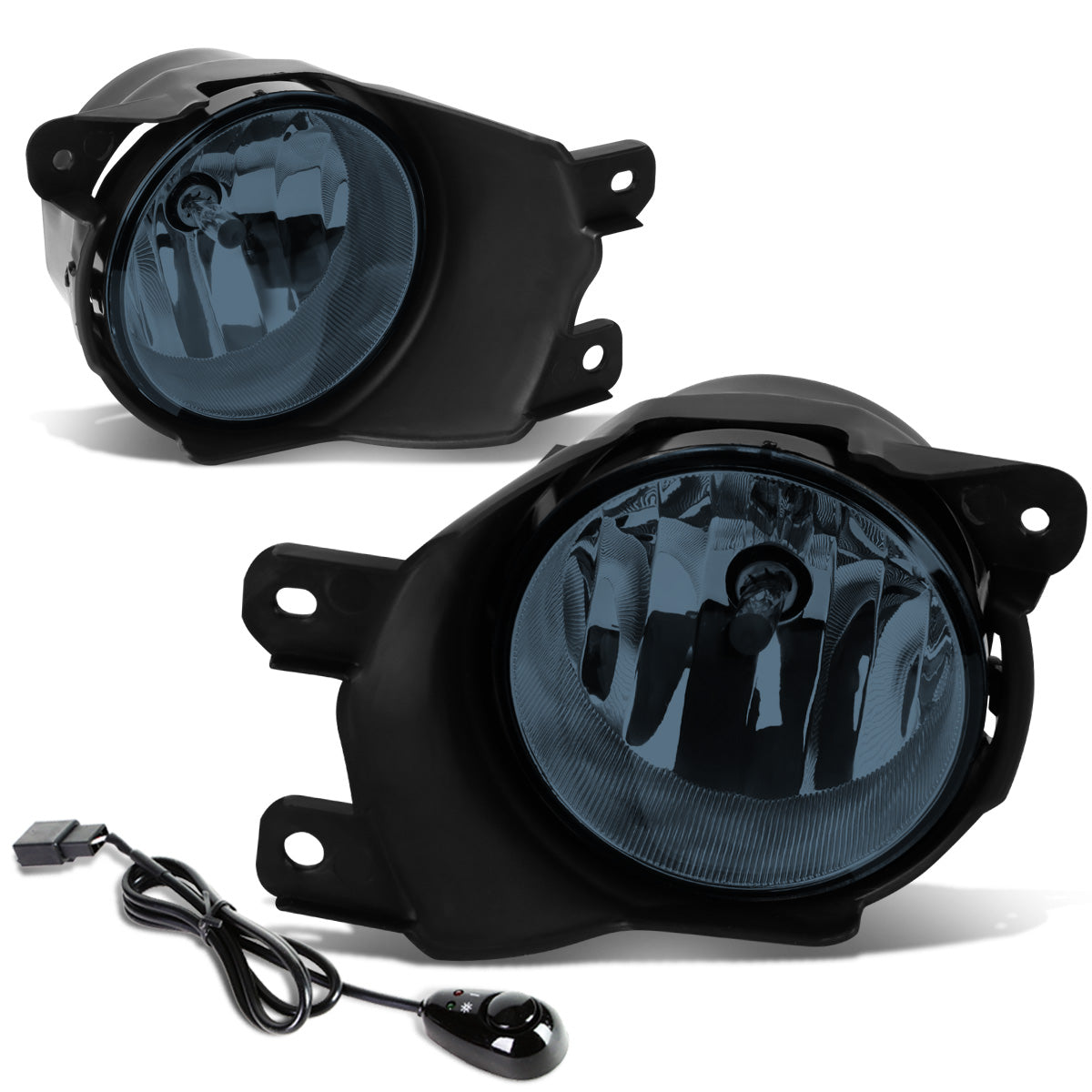 FAROS DE NIEBLA 08-17 TOYOTA SEQUOIA - WITH SWITCH - H10 BULB - SMOKE