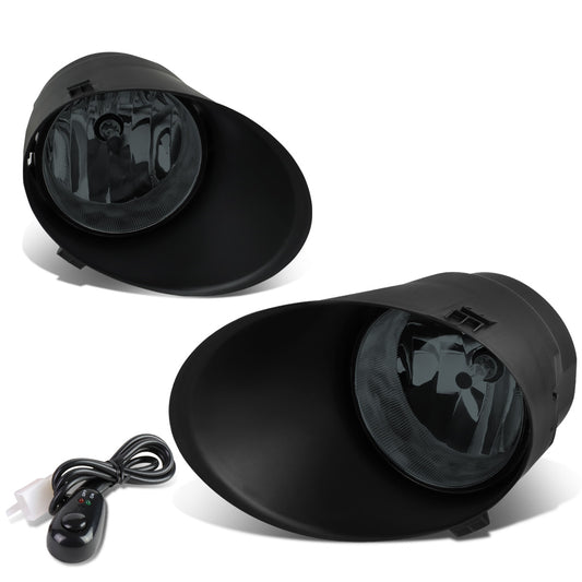 FAROS DE NIEBLA 07-13 TOYOTA TUNDRA / 07-11 SEQUOIA - WITH SWITCH - H10 BULB - SMOKE