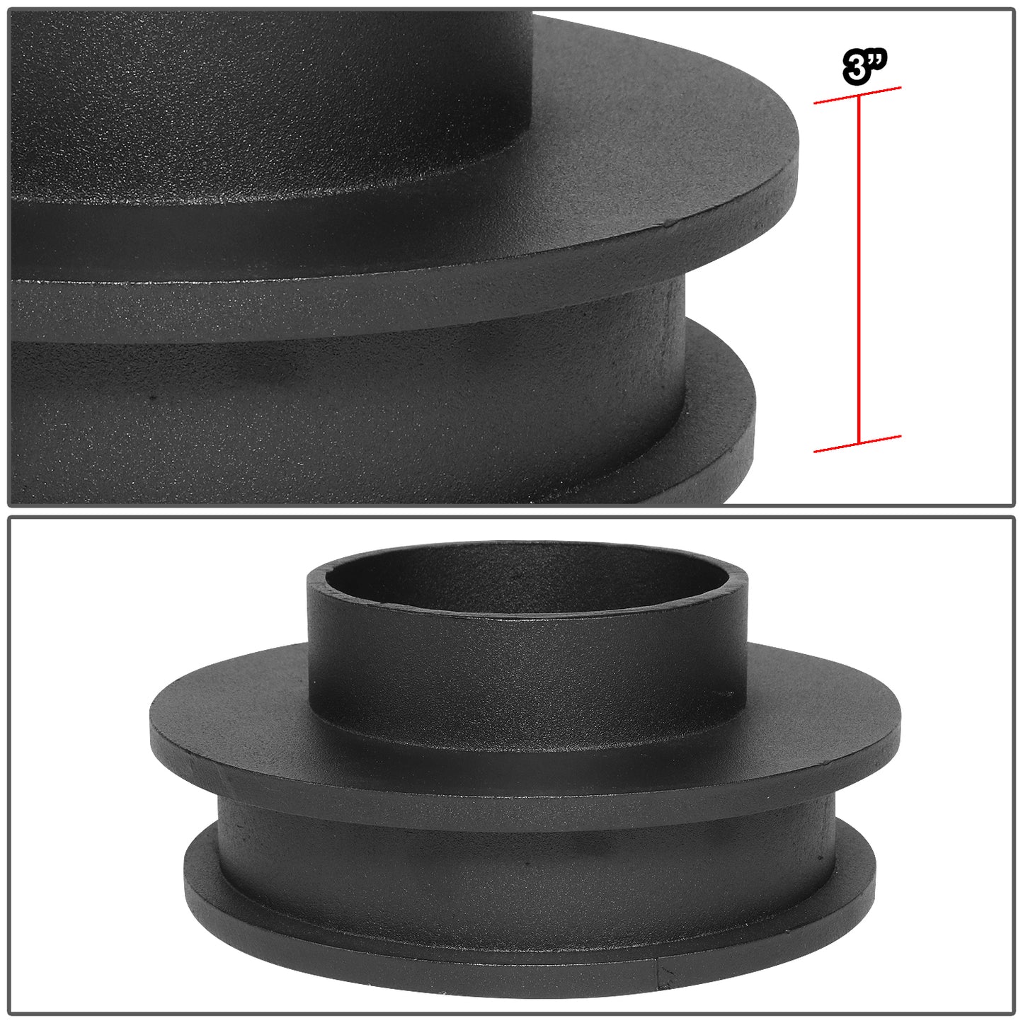KIT ELEVACION 99-06 CHEVY SILVERADO 1500 / 2007 CHEVY SILVERADO 1500 CLASSIC / 99-06 GMC SIERRA 1500 / 2007 GMC SIERRA 1500 CLASSIC - FITS 2WD MODELS ONLY - FRONT - 3" LIFT - UPPER SPRING MOUNT