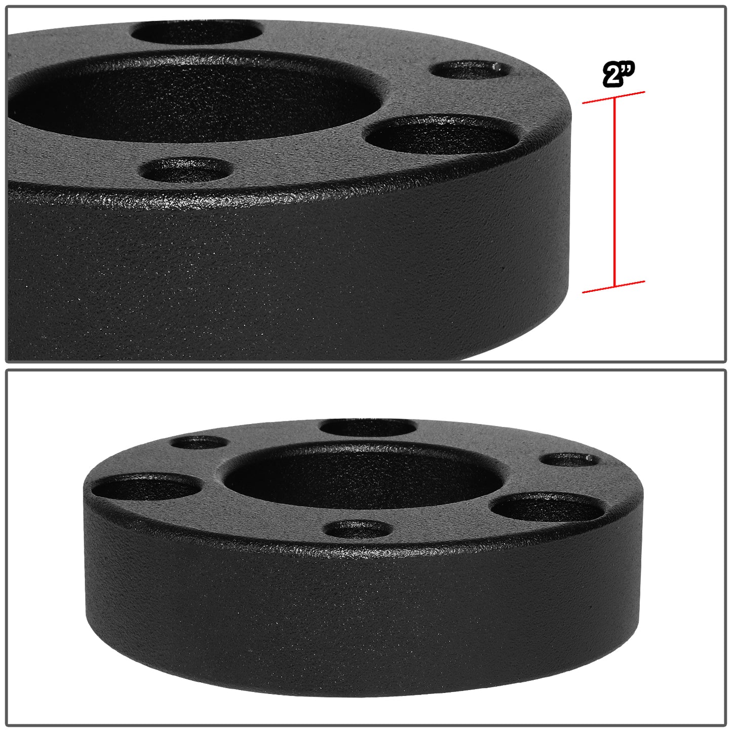 KIT ELEVACION 06-10 DODGE RAM 1500 PICKUP / 11-16 RAM 1500 - FITS 4WD MODELS. EXCLUDES EXTENDED CAB & MEGA CAB MODELS - FRONT - 2" LIFT - UPPER MOUNT SPACER LIFT KIT