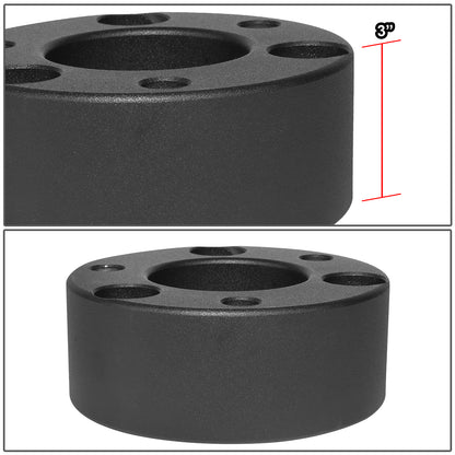 KIT ELEVACION 06-10 DODGE RAM 1500 PICKUP / 11-16 RAM 1500 - FITS 4WD MODELS. EXCLUDES EXTENDED CAB & MEGA CAB MODELS - FRONT - 3" LIFT - UPPER MOUNT SPACER LIFT KIT