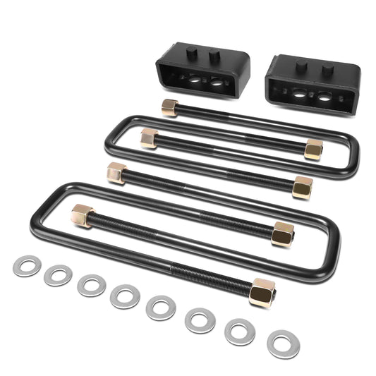 KIT ELEVACION 04-22 FORD F-150 RWD & 4WD - REAR - 2" LIFT RWD / 0.5" 4WD - LEAF SPRING MOUNT