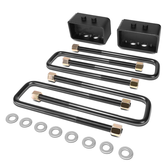KIT ELEVACION 04-22 FORD F-150 RWD & 4WD - REAR - 3" LIFT RWD / 1.5" 4WD - LEAF SPRING MOUNT