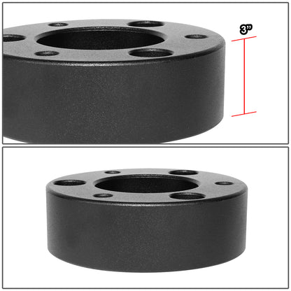 KIT ELEVACION 04-22 NISSAN TITAN / 04-15 NISSAN ARMADA - FITS 2WD & 4WD MODELS - FRONT - 3" LIFT - STRUT TOP MOUNT SPACER