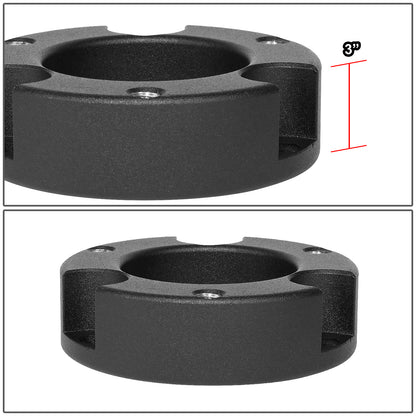 KIT ELEVACION 95-04 TOYOTA TACOMA / 96-02 TOYOTA 4RUNNER - FITS 6-LUG WHEEL HUB MODELS ONLY - FRONT - 3" LIFT - STRUT TOP MOUNT SPACER