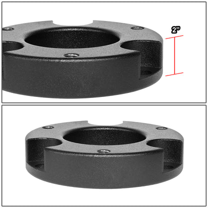 KIT ELEVACION 05-21 TOYOTA TACOMA / 03-21 TOYOTA 4RUNNER / 07-14 TOYOTA FJ CRUISER - FITS 6-LUG WHEEL HUB MODELS ONLY - FRONT - 2" LIFT - STRUT TOP MOUNT SPACER