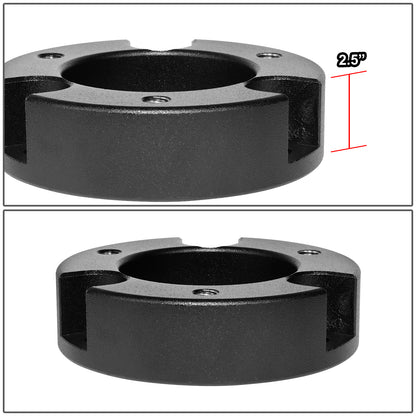 KIT ELEVACION 99-06 TOYOTA TUNDRA / 99-06 TOYOTA SEQUOIA - EXCLUDES TUNDRA ROCK WARRIOR MODEL OR TRD SUSPENSION - FRONT - 2.5" LIFT - STRUT TOP MOUNT SPACER