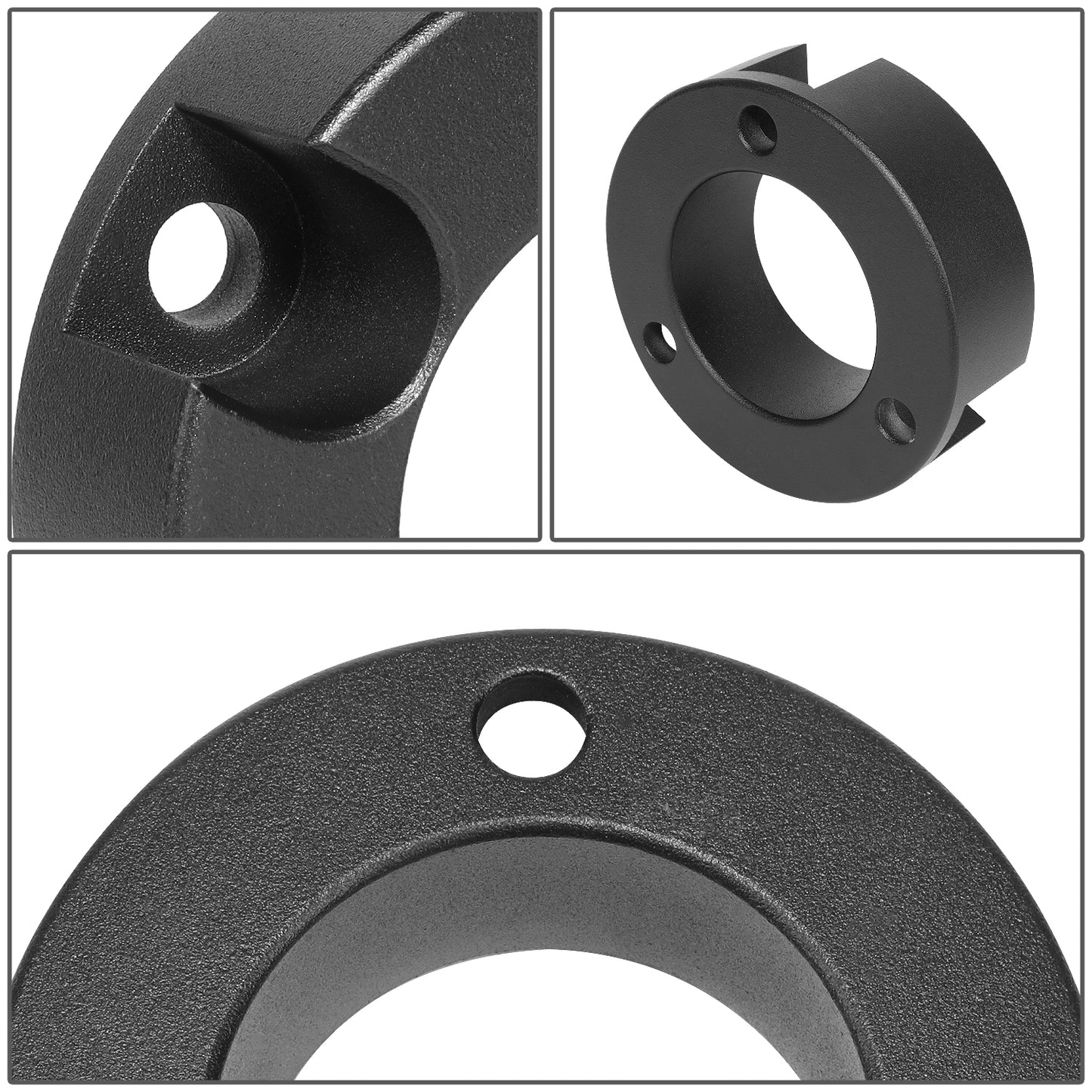 KIT ELEVACION 99-06 TOYOTA TUNDRA / 99-06 TOYOTA SEQUOIA - EXCLUDES TUNDRA ROCK WARRIOR MODEL OR TRD SUSPENSION - FRONT - 3" LIFT - STRUT TOP MOUNT SPACER