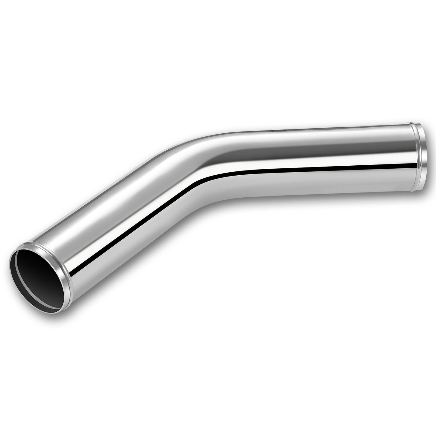 TUBERIA INTERCOOLER UNIVERSAL INTERCOOLER PIPING - ALUMINUM - 3.00" - 1PC - 45 DEGREE PIPE - POLISHED