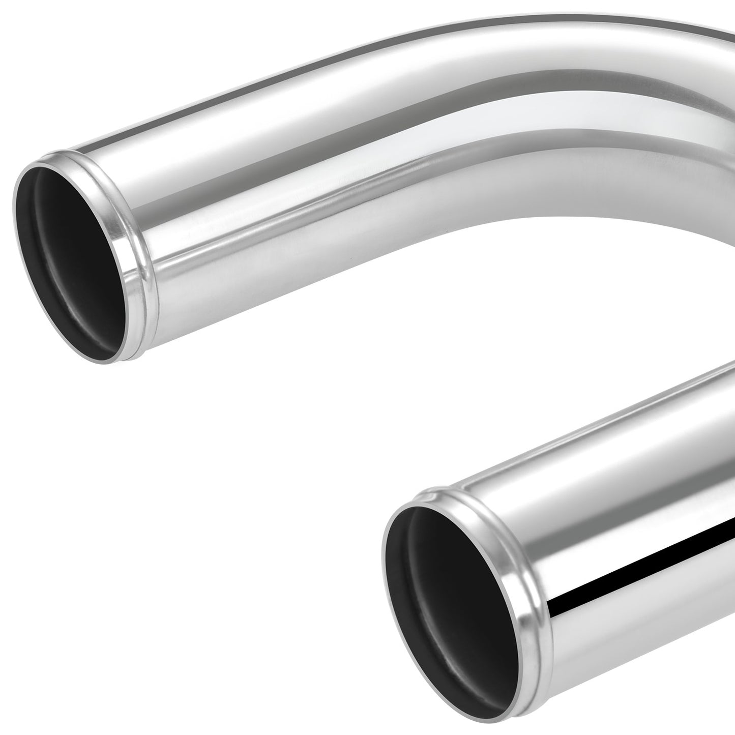 TUBERIA INTERCOOLER UNIVERSAL INTERCOOLER PIPING - ALUMINUM - 3.00" - 1PC - 180 DEGREE PIPE - POLISHED