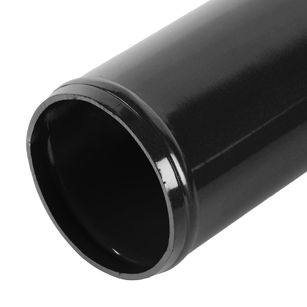 TUBERIA INTERCOOLER UNIVERSAL INTERCOOLER PIPING - ALUMINUM - 2.50" - 8PC - PIPES / HOSES / CLAMPS - 90D - BLACK