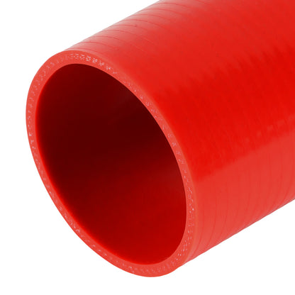 TUBERIA INTERCOOLER UNIVERSAL INTERCOOLER PIPING - ALUMINUM - 2.75" - 8PC - PIPES / HOSES / CLAMPS - 90D - RED