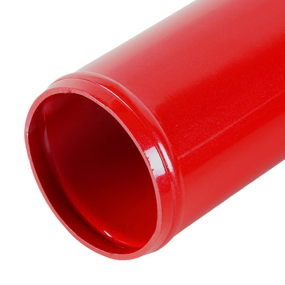 TUBERIA INTERCOOLER UNIVERSAL INTERCOOLER PIPING - ALUMINUM - 3.00" - 8PC - PIPES / HOSES / CLAMPS - 90D - RED
