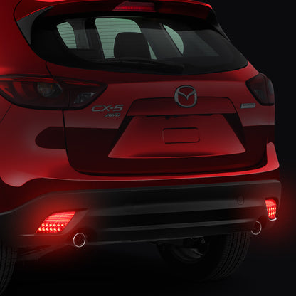 FAROS DE NIEBLA 13-16 MAZDA CX5 - REAR BRAKE LIGHT - LED - KD31515M0, MA2830101, KD31-515L0 - RED