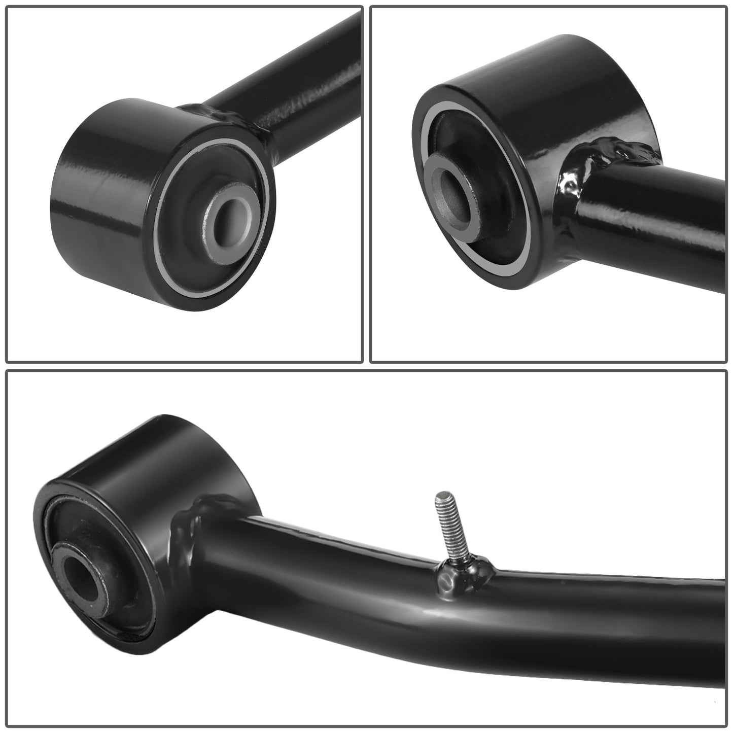 HORQUILLAS CADILLAC CHEVY GMC SUV 1500 2007-2015, 2-4" UPPER CONTROL ARM LIFT KITS FOR CHEVY SILVERADO GM 1500 07-16 TUBULAR, UPPER CONTROL ARM FOR 2-4" LEVELING KIT 2007-2018 CHEVY SILVERADO GM SIERRA 1500, BLACK+BLACK