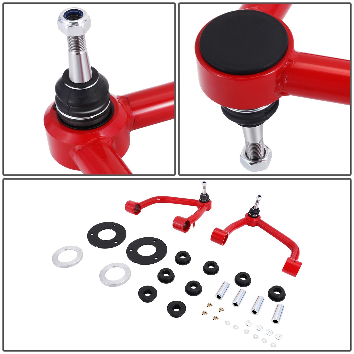 HORQUILLAS 19-22 CHEVROLET SILVERADO 1500 UPPER CONTROL ARMS,RED+BLACK