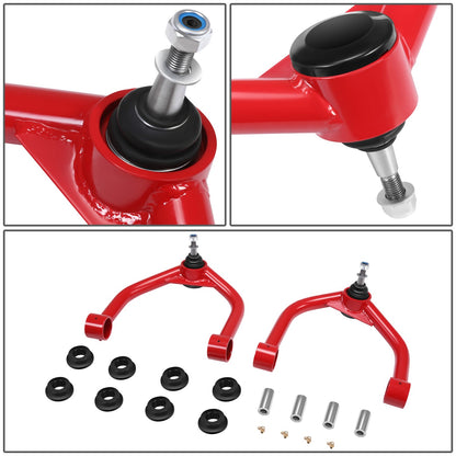 HORQUILLAS 2004-15 NISSAN TITAN 2005-19 AMADA 2-4" LIFT,
2004-2015 NISSAN TITAN (EXCLUDES PRO-4X)
2005-2019 NISSAN ARMADA (EXCLUDES PRO-4X)
RED+BLACK
