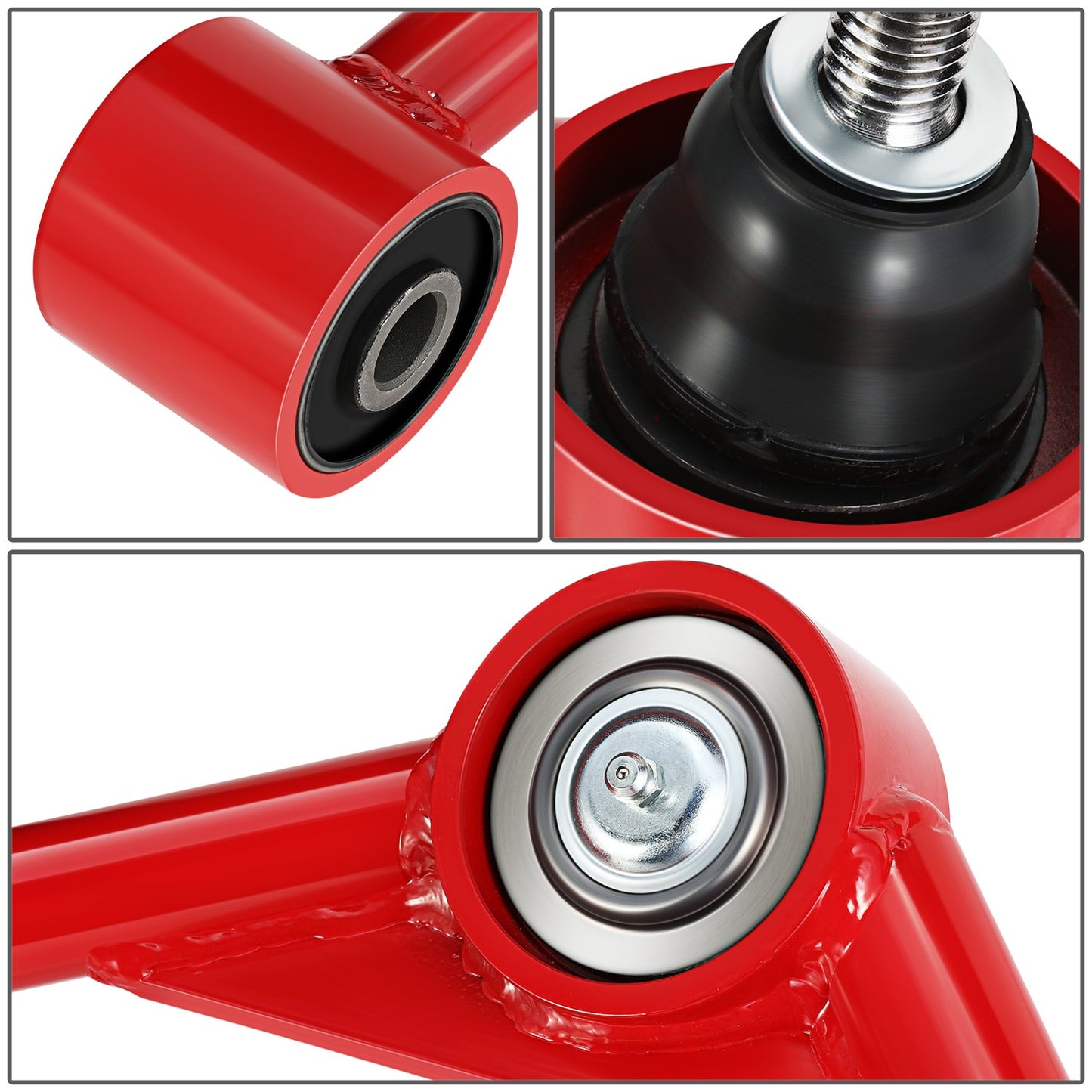 HORQUILLAS RAM 1500 2019-2022 - FITS MODELS WITH 2-4" LIFT - RED / BLACK