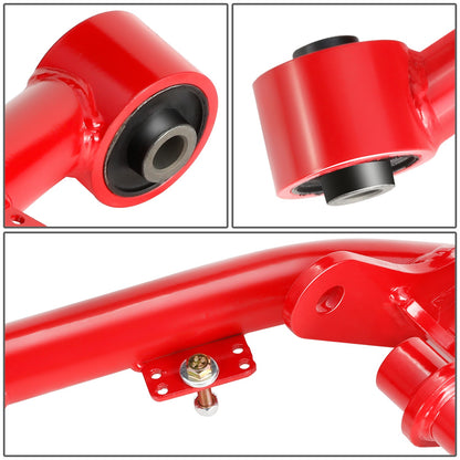 HORQUILLAS 99-06 SILVERADO SIERRA 1500 DUAL SHOCK MOUNT FRONT UPPER CONTROL ARM 2-4" LIFT, RED+BLACK