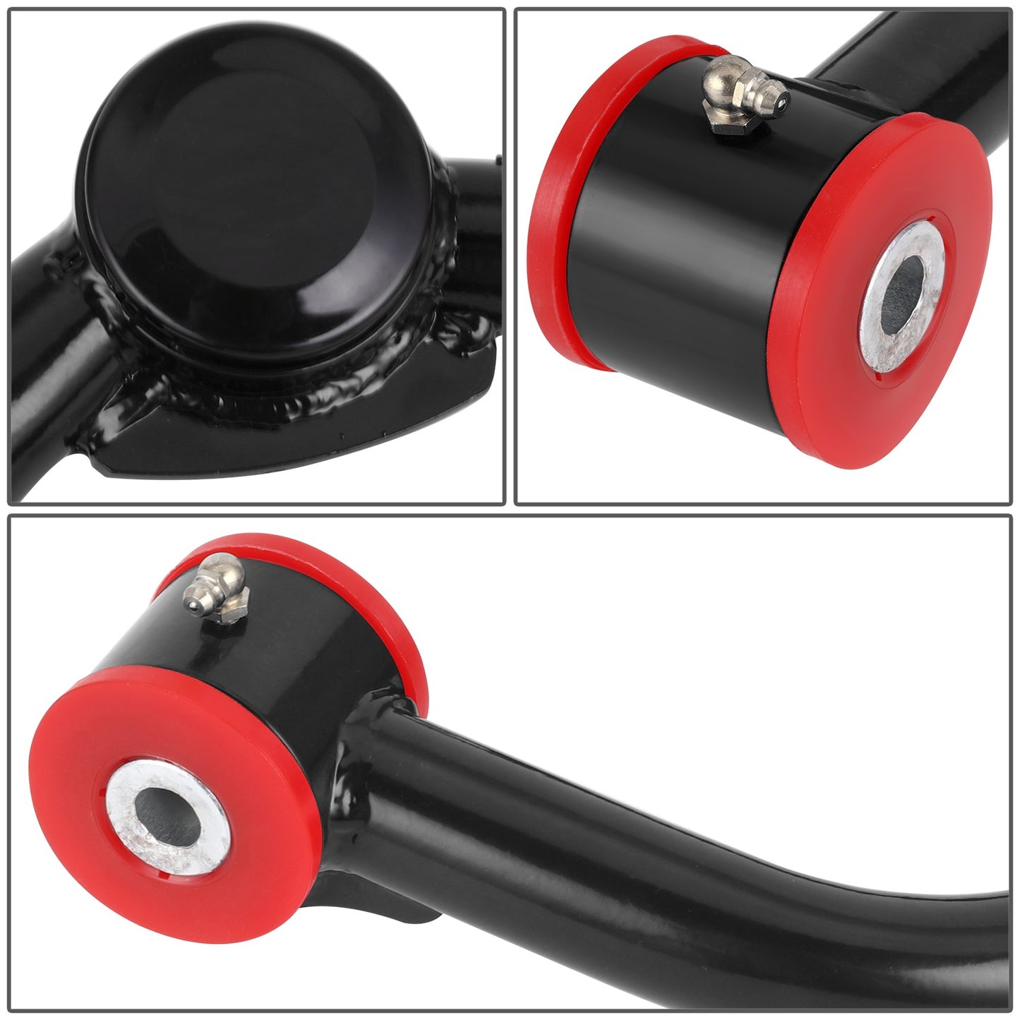 HORQUILLAS TOYOTA 4RUNNER 1996-2002 / TOYOTA TACOMA 1995-2004 - FITS MODELS WITH 2-4" LIFT - BLACK / RED