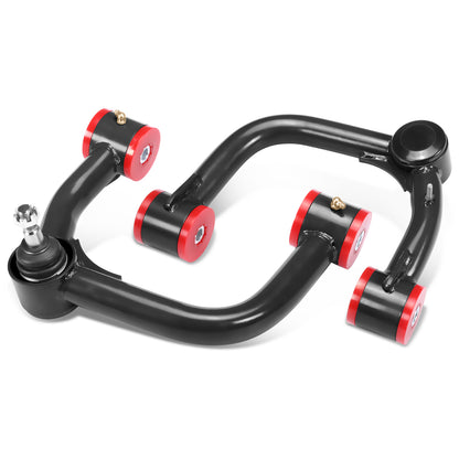 HORQUILLAS 2003-2022 TOYOTA FJ CRUISER 4RUNNER FRONT UPPER CONTROL ARMS 2-4"LIFT,
2003-2022 TOYOTA 4RUNNER
2007-2014 TOYOTA FJ CRUISER
2010-2016 LEXUS GX460
2003-2009 LEXUS GX470
BLACK+RED