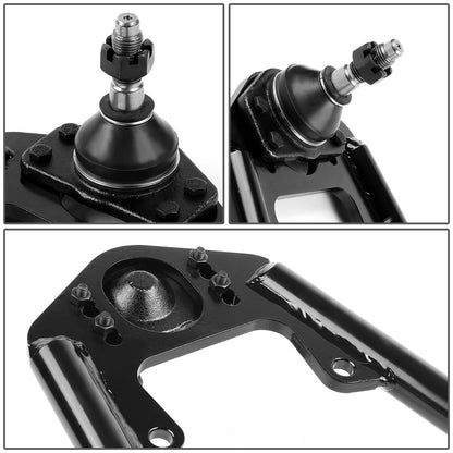 HORQUILLAS 67-73 FORD MUSTANG / 66-71 FORD RANCHERO / 68-71 FORD TORINO / 66-69 FORD FAIRLANE / 66-69 FORD FALCON / 70-77 FORD MAVERICK / 67-73 MERCURY COUGAR / 66-71 MERCURY CYCLONE / 66-77 MERCURY COMET - FITS RWD MODELS ONLY - 2PC - BLACK